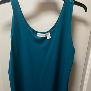 Chico's Teal Sleeveless Top